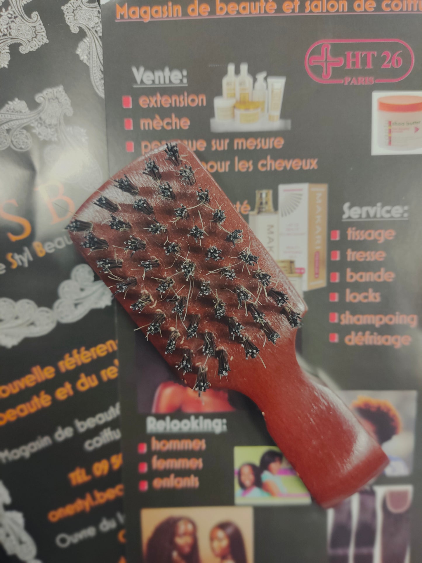 Brosse pour Dégradés \ Brosse à barbe