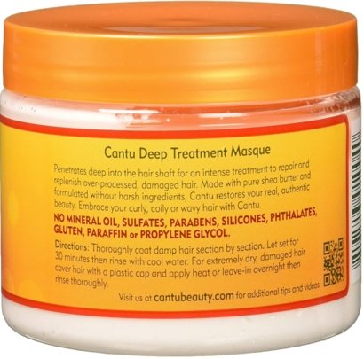 Cantu Shea Butter, Deep Traitement, Masque 12 cm - onestylbeauty