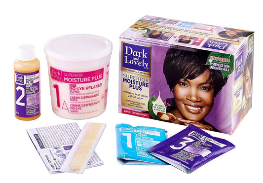 Dark & Lovely - No-Lye Relaxer Kit - Défrisant Sans Soude - onestylbeauty