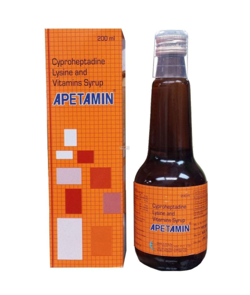 Sirop de Cyproheptadine Lisine Et Vitamines Apetamin