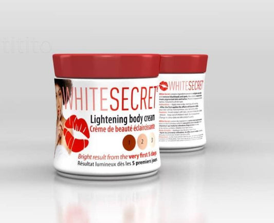 Crème de visage white secret /  Lightening body lotion