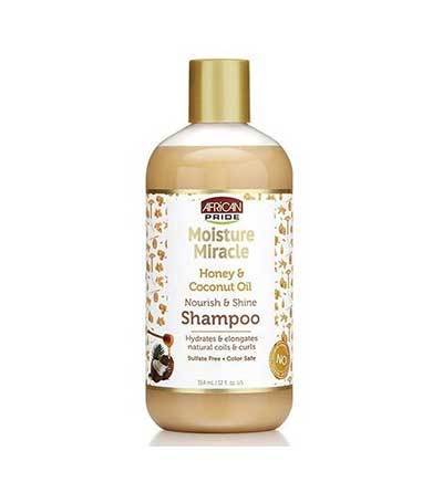 African Pride Moisture Miracle Aloe & Coconut Water Pré-shampooing - onestylbeauty