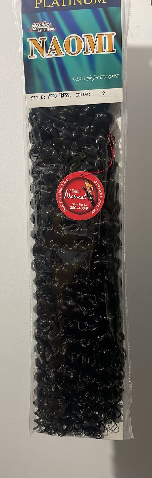 NAOMI Platinium Afro Tresse