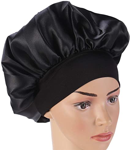 Bonnet de nuit satin (SATIN SLEEP CAP) - onestylbeauty