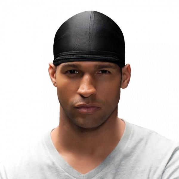 Bonnet noir Durag en satin - onestylbeauty