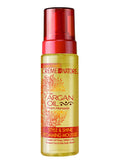 CREME OF NATURE ARGAN OIL STYLE & SHINE FOAMING MOUSSE 7OZ - onestylbeauty