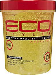 Eco Styler Gel de coiffure à Base d'huile d'argan - onestylbeauty